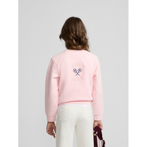 Sudadera girl lucky love rosa