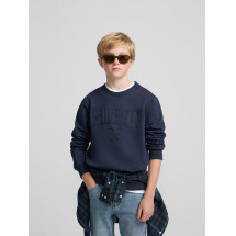 Sudadera kids silbon patch azul marino