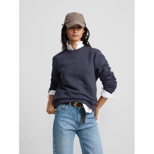 Sudadera woman silbon clasica azul marino