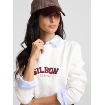Sudadera woman silbon classic crudo