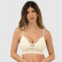 Sujetador Bralette Leonisa con encaje sin aros con soporte interno