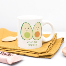 Taza Aguacates - We belong together