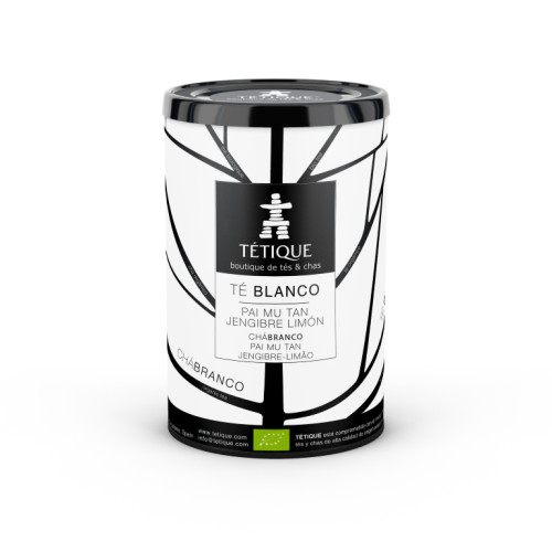 T&eacute; Blanco Jengibre-Lim&oacute;n biol&oacute;gico, 45 bolsitas individuales