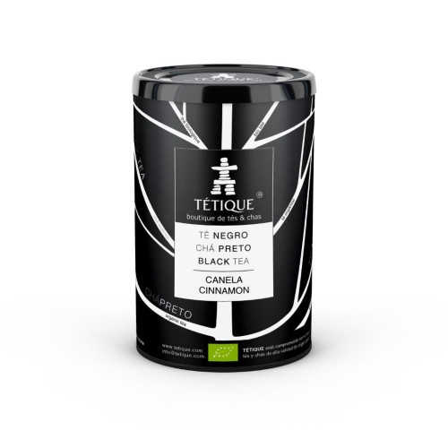 T&eacute; Negro-Canela BIO, 45 bolsitas individuales