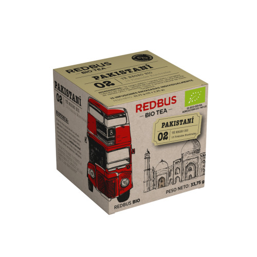 T&eacute; Negro Pakistan&iacute; ecol&oacute;gico, 15 ud