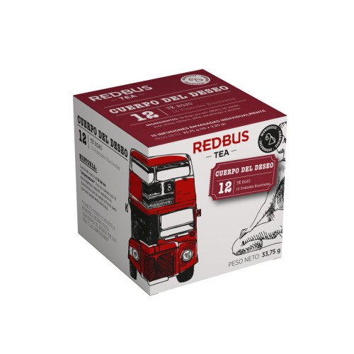 T&eacute; Rojo Cuerpo del Deseo, 15 ud
