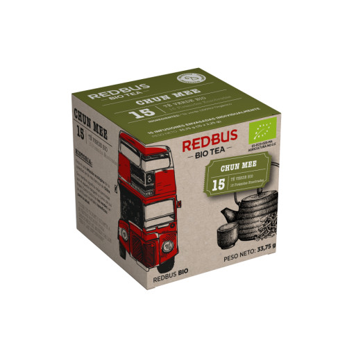 T&eacute; verde Chun Mee BIO, 15 ud