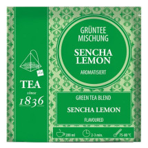 T&eacute; Verde Sencha Lim&oacute;n, Caja de 50 P&iacute;ramides en Bolsas