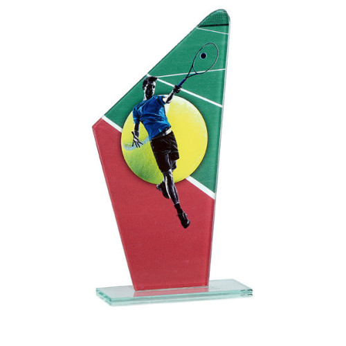 TROFEO CRISTAL DE TENIS
