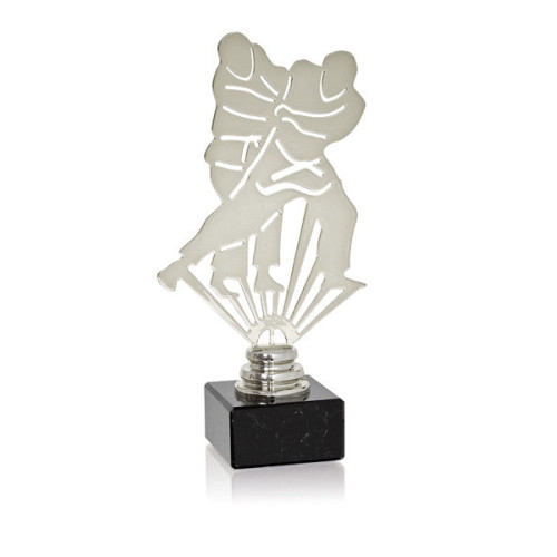 TROFEO DE HIERRO METALIZADO DE JUDO
