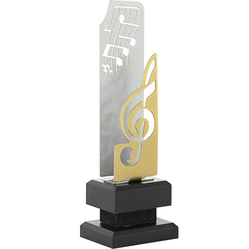 TROFEO DE M&Uacute;SICA CLAVE DE SOL
