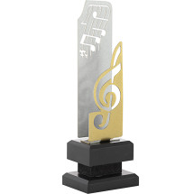 TROFEO DE MÚSICA CLAVE DE SOL