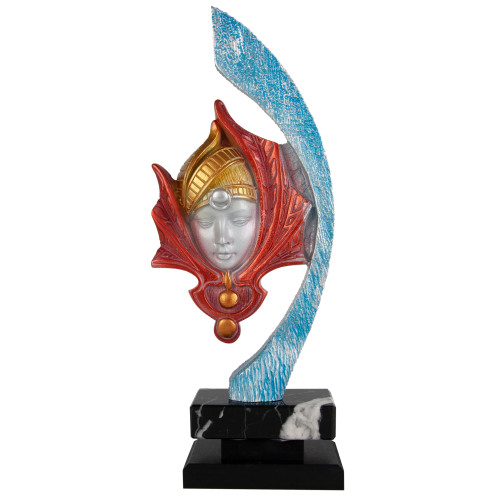 TROFEO FIGURA M&Aacute;SCARA CURVA