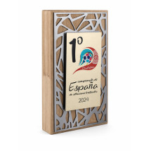 TROFEO MADERA DE HAYA DISEÑO