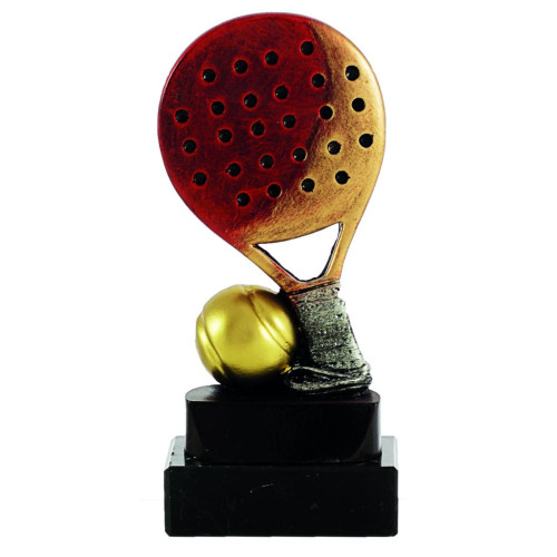 TROFEO P&Aacute;DEL DE RESINA EN COLOR
