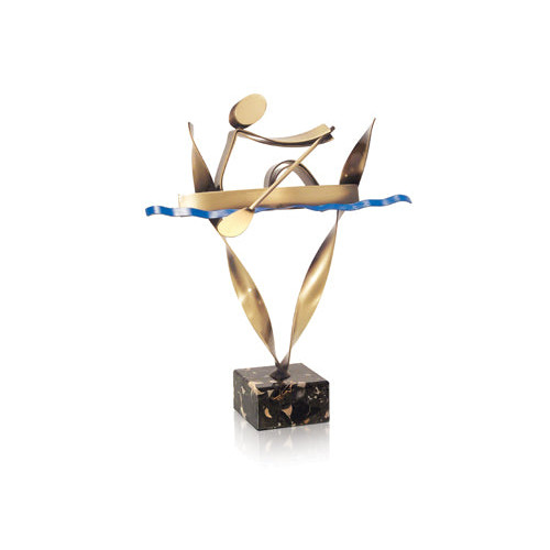 TROFEO REMO DE METAL