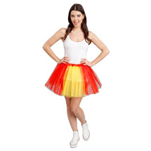 Tutu hincha rojo y amarillo España 39 cm