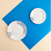 Vajilla Kansas Quid 18 piezas 6 servicios porcelana
