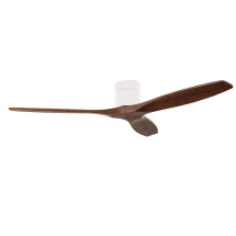 Ventilador de techo LedsC4 Stem Evo tube blanco palas madera...