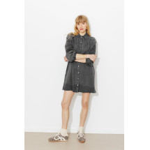 Vestido camisero bordado