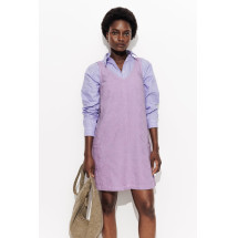 Vestido corto bordado