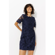 Vestido corto guipur