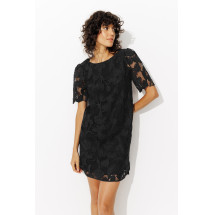 Vestido corto guipur