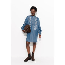 Vestido-túnica bordado