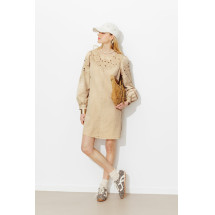 Vestido vaquero bordado