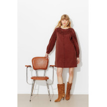 Vestido vaquero bordado