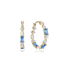 Viceroy pendientes 2301e100-33 plata criolla piedras mujer