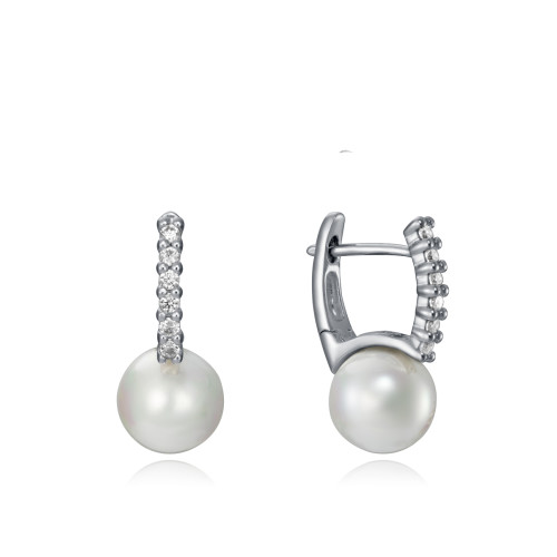 Viceroy pendientes 7136e000-68 plata circonitas perla mujer