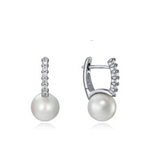 Viceroy pendientes 7136e000-68 plata circonitas perla mujer