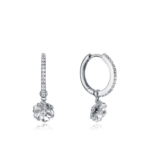 Viceroy pendientes 85021e000-38 plata criolla flor mujer