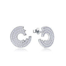 Viceroy pendientes pegados 9128E000-30 plata