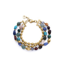 Viceroy pulsera 14276P01016 dorado piedras colores mujer