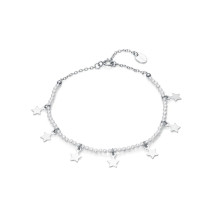 Viceroy pulsera perlas 13204P000-90 plata estrellas mujer