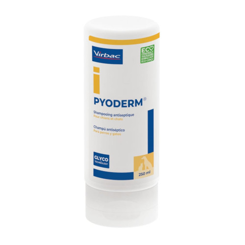 Virbac Pyoderm Champ&uacute; Antis&eacute;ptico Dermatol&oacute;gico para perros