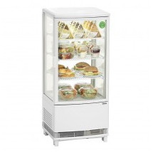 Vitrina expositora refrigeradora 86 litros Bartscher 700678G