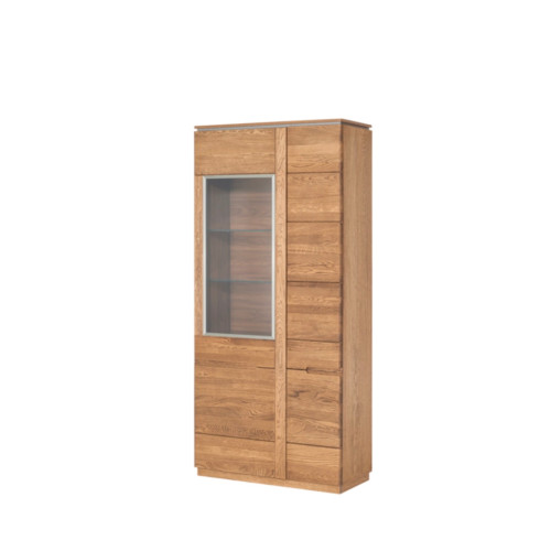 Vitrina madera maciza de roble MONTENEGRO 12 | VESKOR