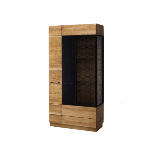 Vitrina madera de roble MOZAIK 12 | LoftStory