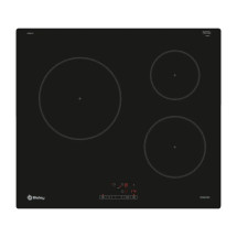 Vitrocer&aacute;mica Balay 3EB864FR 4600W 3 zonas negro 60 cm