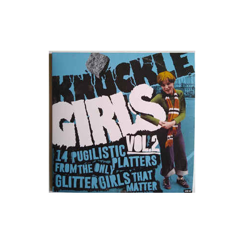 VVAA &lrm;&ndash; Knuckle Girls Vol.2. 14 Pugilistic Platters From The Only Glitter Girls That Matter (LP Angry Young Woman 2021)