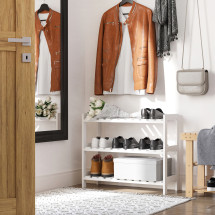 Zapatero Sansan Homcom 3 niveles 57,5x70x26 cm