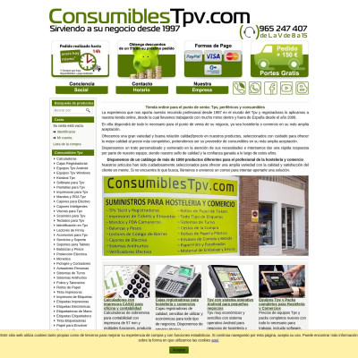 Consumibles Tpv