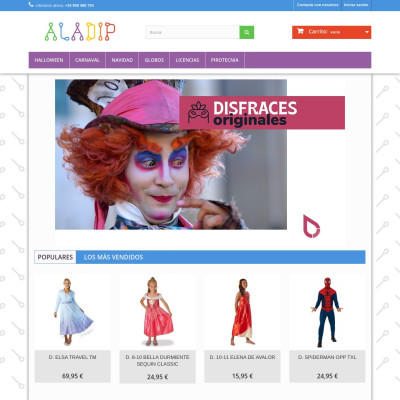 Disfraces Aladip