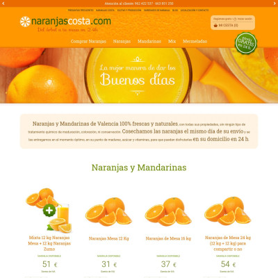 Naranjas Costa